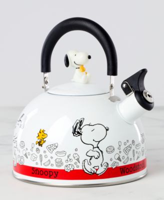 新品◎限定◎SNOOPY récolte Classic Kettle Lenox Chef Snoopy Enamelware Tea Kettle - Macy's