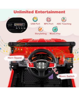 12V Battery Powered Electric Vehicle with Remote Control and 3 Speeds