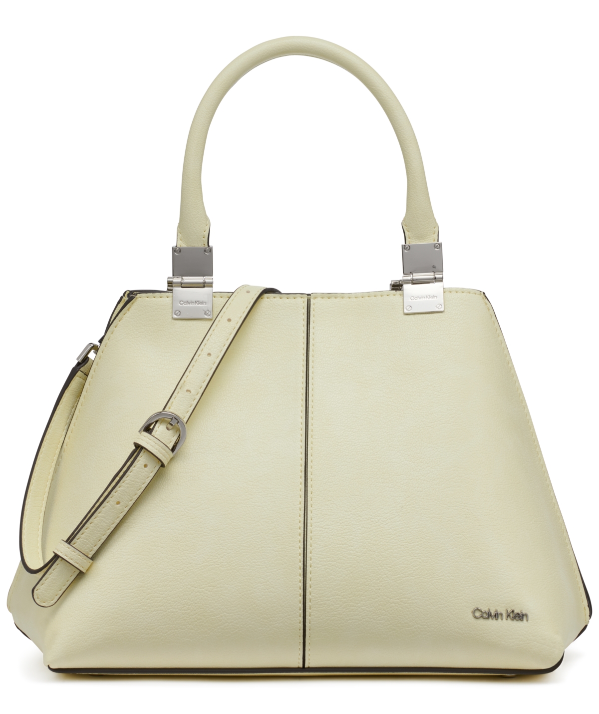 Calvin Klein Granite Convertible Satchel With Magnetic Snap
