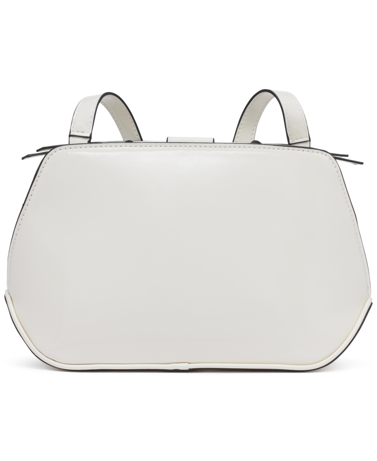 Calvin Klein Audrey Floral Emboss Crossbody In Cerb White