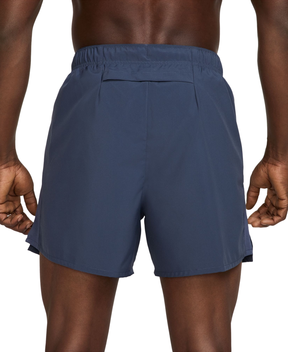 Nike Challenger Men's Dri-fit Brief-lined 5" Running Shorts In Blue