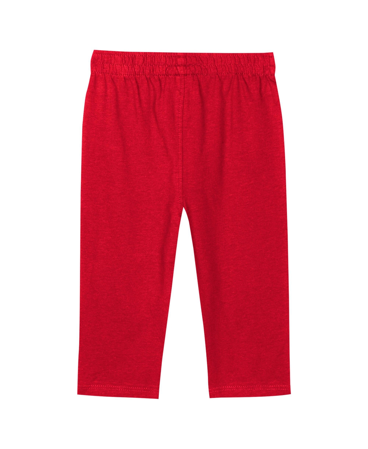 Outerstuff Baby Boys And Girls Scarlet San Francisco 49ers Double Up Long Sleeve Bodysuit And Pants Set In Scarlet