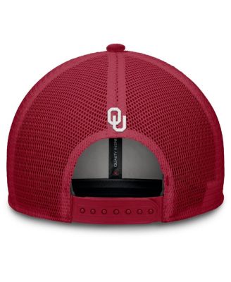 Men's Crimson Oklahoma Sooners Rise Adjustable Hat