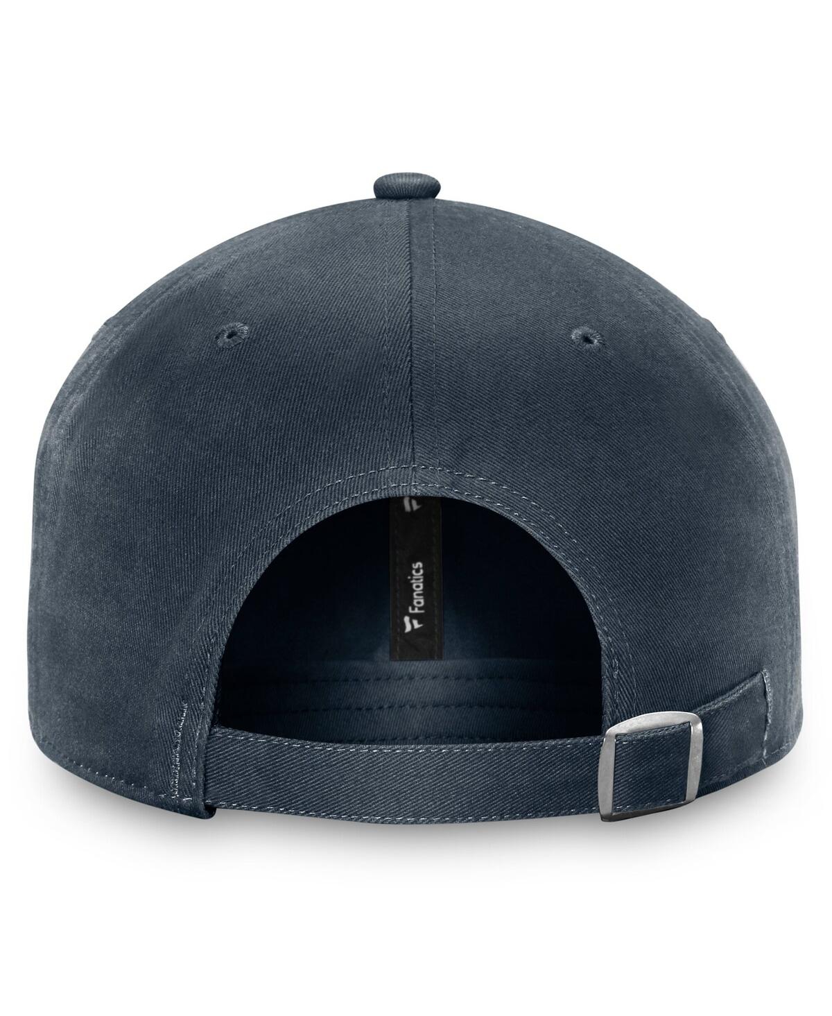 Fanatics Men's Charcoal Vegas Golden Knights Core Primary Logo Adjustable Hat In Charcoal