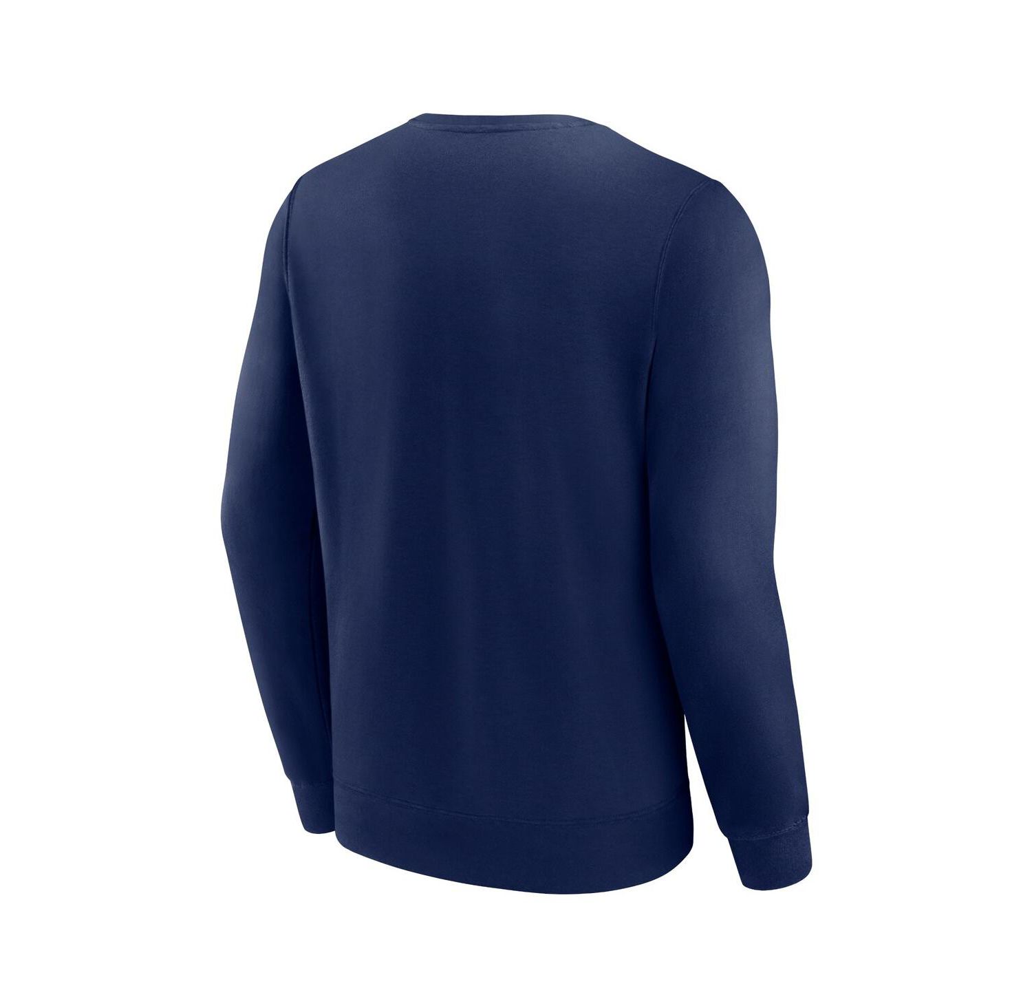 Men's Navy Tampa Bay Rays Focus Fleece Pullover Sweatshirt