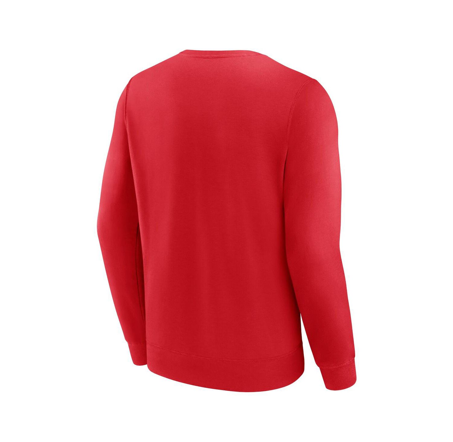 Men's Red St. Louis Cardinals Focus Fleece Pullover Sweatshirt