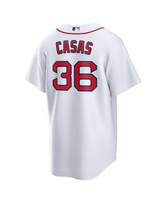 Men's Triston Casas White Boston Red Sox Home Replica Jersey