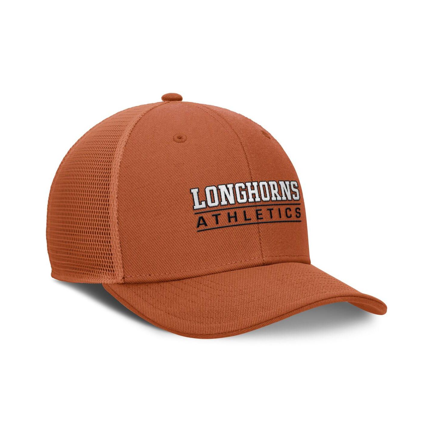 Мужская кепка Nike Texas Orange Texas Longhorns Rise Adjustable Hat — фото 3