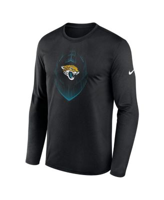 Men's Black Jacksonville Jaguars Legend Icon Long Sleeve T-Shirt