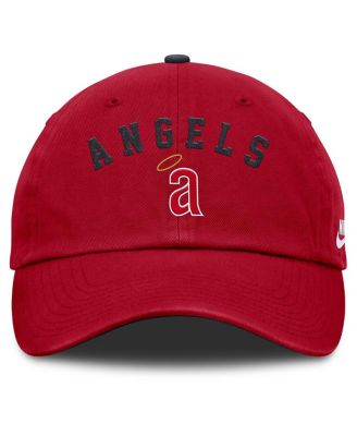 Men's Red California Angels Cooperstown Collection Club Adjustable Hat