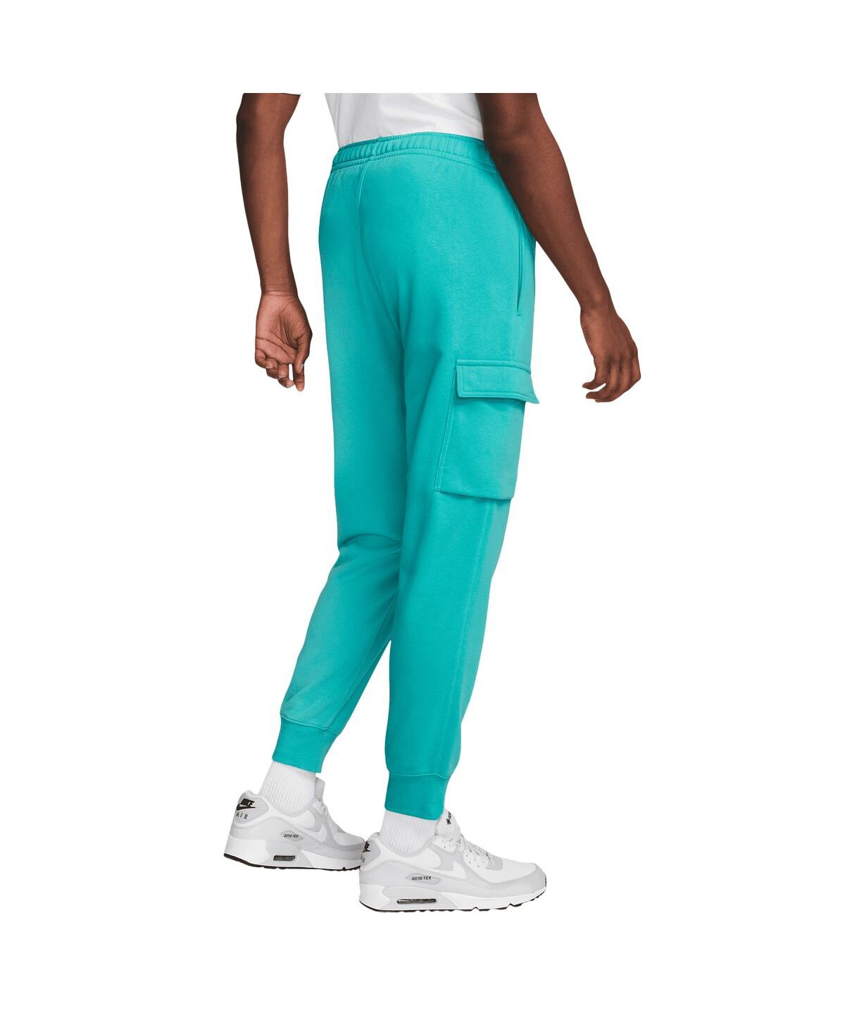 Nike Men's Aqua Liverpool Club Cargo Jogger Pants In Aqua