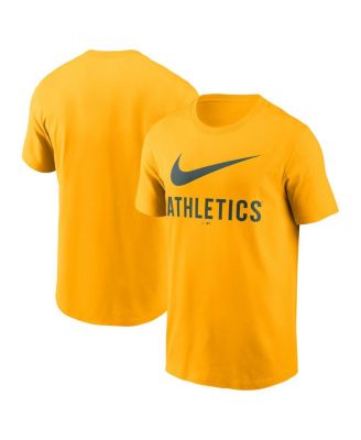 Nike - Men's Gold Athletics Swoosh T-Shirt