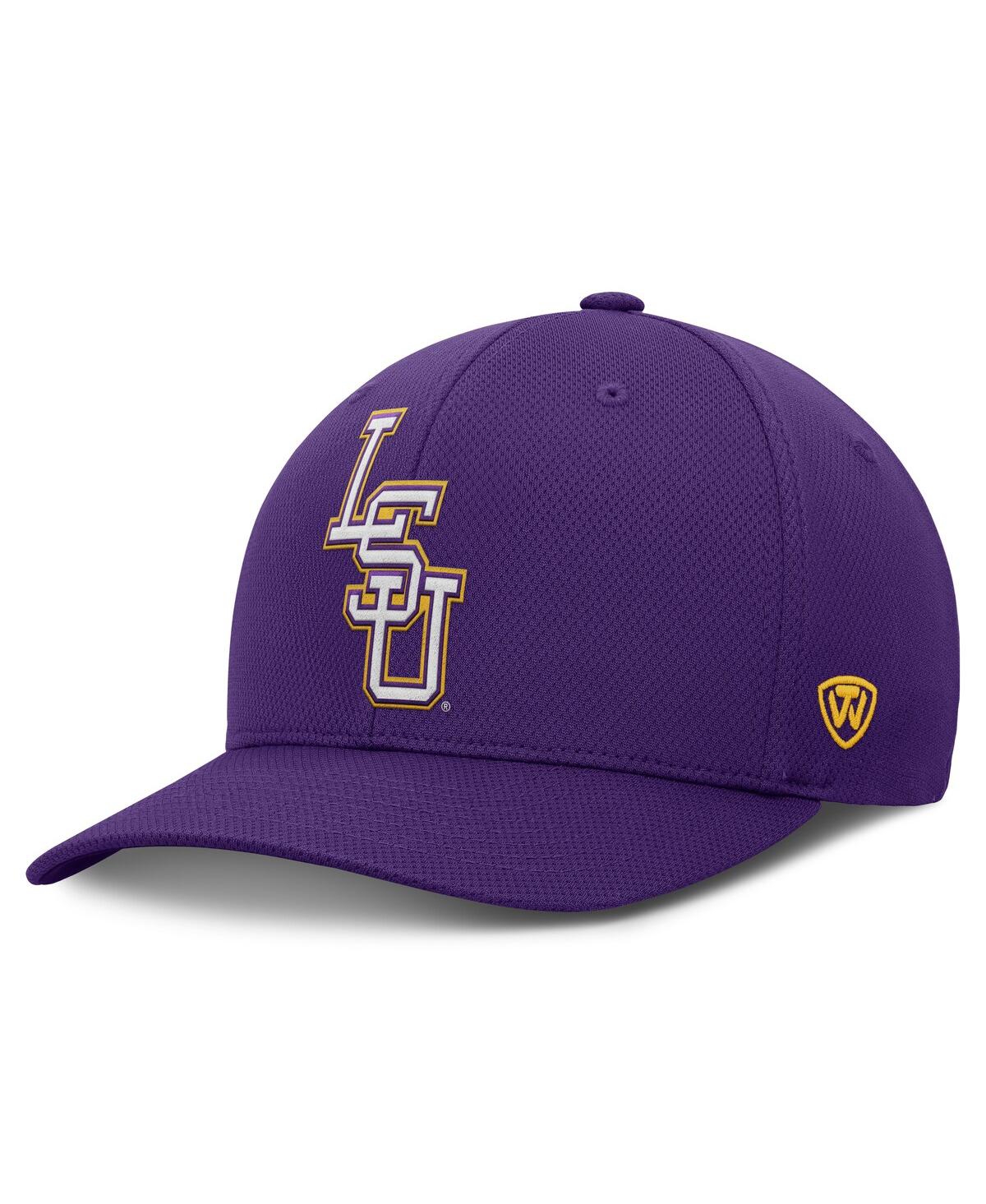 Top Of The World Men's Purple Lsu Tigers Reflex 2.0 Flex Fit Hat In Purple