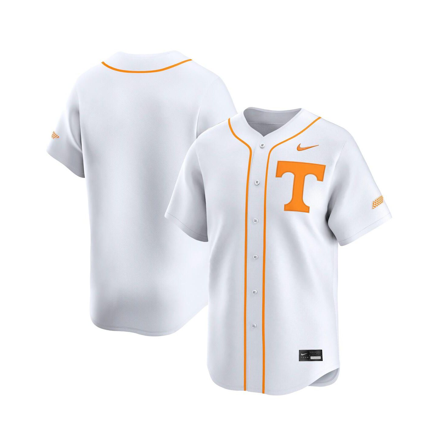 Мужской топ Nike White Tennessee Volunteers College Limited Baseball Jersey — фото 1