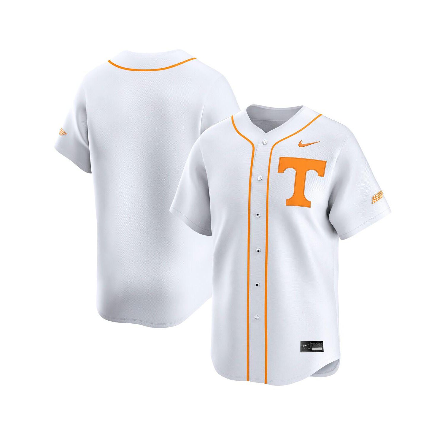 Men's White Tennessee Volunteers College Limited Baseball Jersey