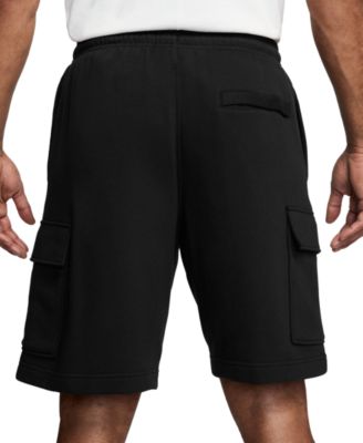  Club Men's Brushed Fleece Cargo Shorts