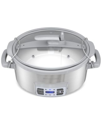 7-Quart Digital Temperature Probe Slow Cooker