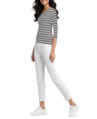 Women's Boat-Neck 3/4-Sleeve T-Shirt