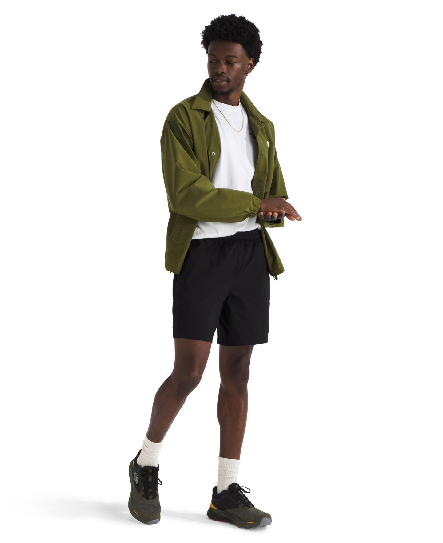 Мужские шорты The North Face Class V Pathfinder Pull-On, цвет: Чёрный — фото 2