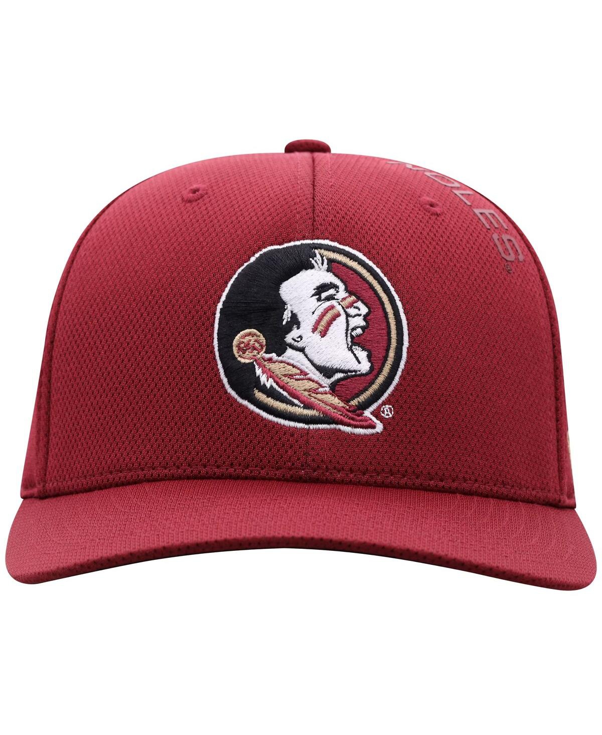 Top Of The World Men's Garnet Florida State Seminoles Reflex 2.0 Flex Fit Hat In Garnet