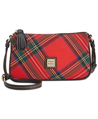 dooney and bourke tartan plaid crossbody