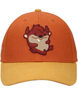 Lids Big Boys and Girls Orange Looney Tunes Tasmanian Devil Adjustable Hat