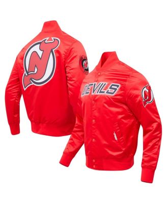 Pro Standard - Men's  Red New Jersey Devils Classic Satin Full-Snap Jacket