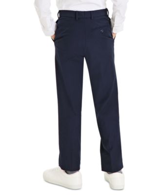 Big Boys Classic-Fit Stretch Dress Pants  