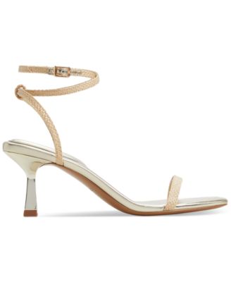 Women's Dime Strappy Square-Toe Dress Sandals