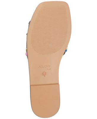 Women's Eleny Embellished Slide Flat Sandals