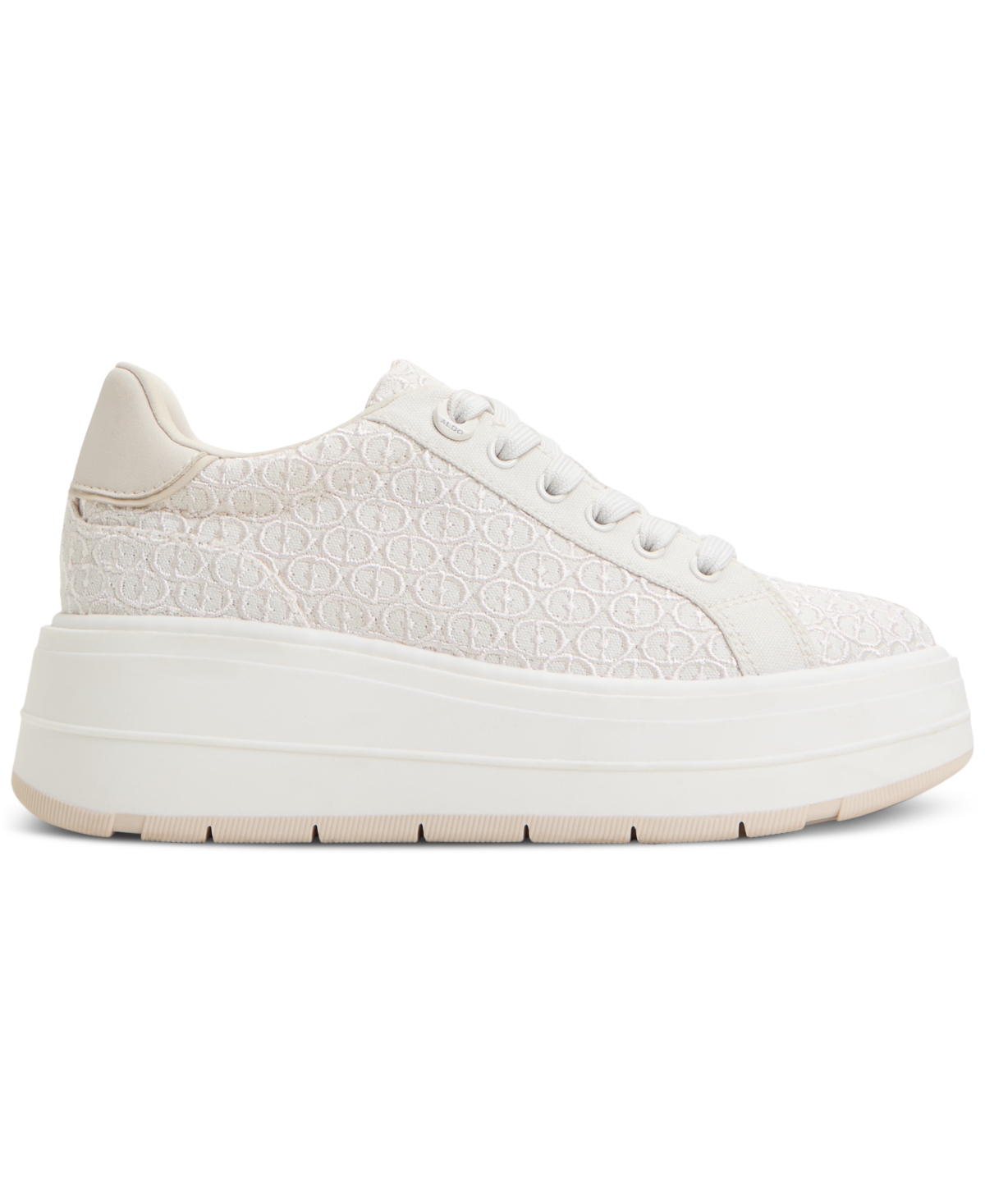 Shop Aldo Women's Garelia Lace-up Platform Sneakers In Jacquard Multi