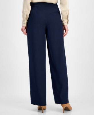 Women's Mid-Rise Wide-Leg Pants