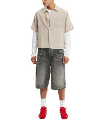 Men's Cropped Fit Long Sleeve T-Shirt