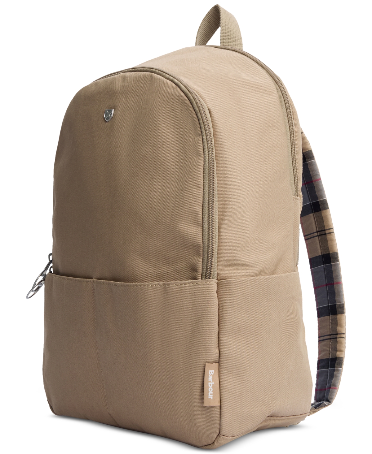 Barbour Cascade City Cotton Twill Backpack In Stone