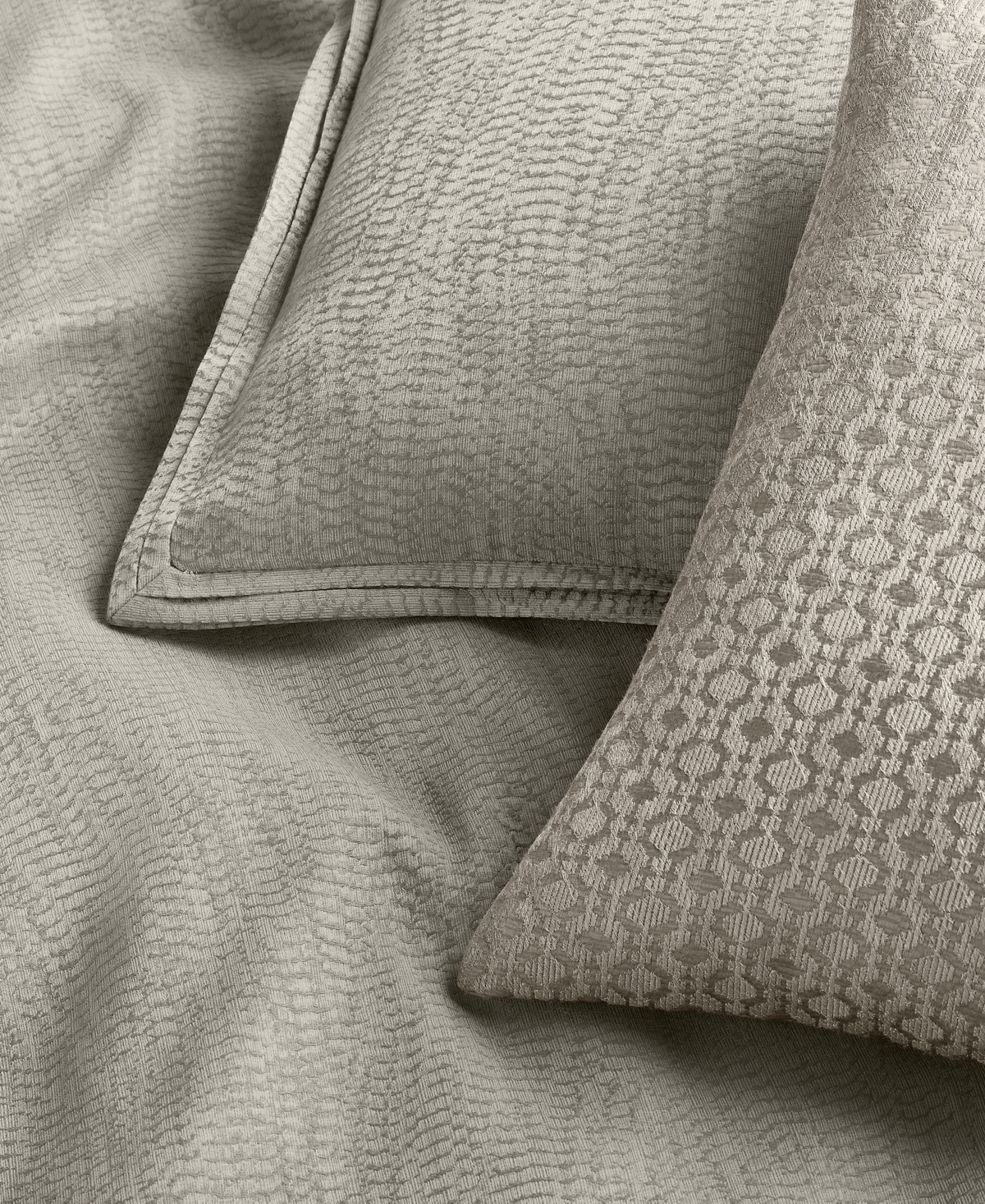 Hotel Collection Refraction Comforter Set, King, Exclusively At Macy's In Gray