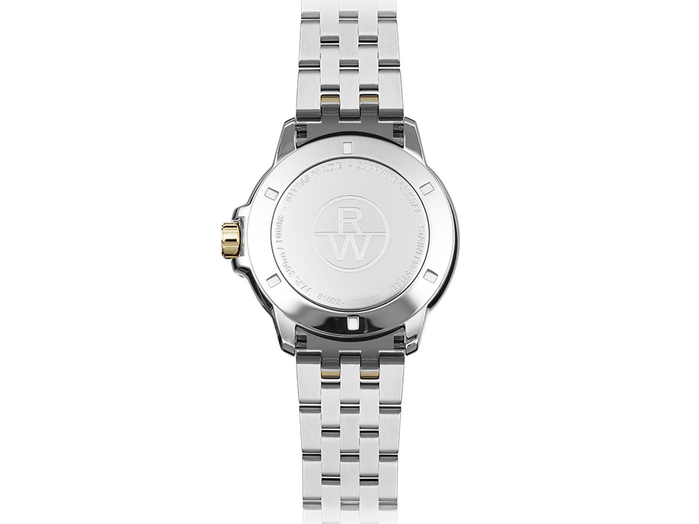 Мужские часы Raymond Weil Swiss Tango Quartz Two-Tone Stainless Steel Bracelet Watch 41mm — фото 2