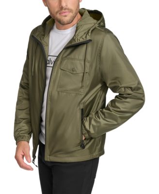 Calvin Klein - Men's Polar Fleece Lined Windbreaker