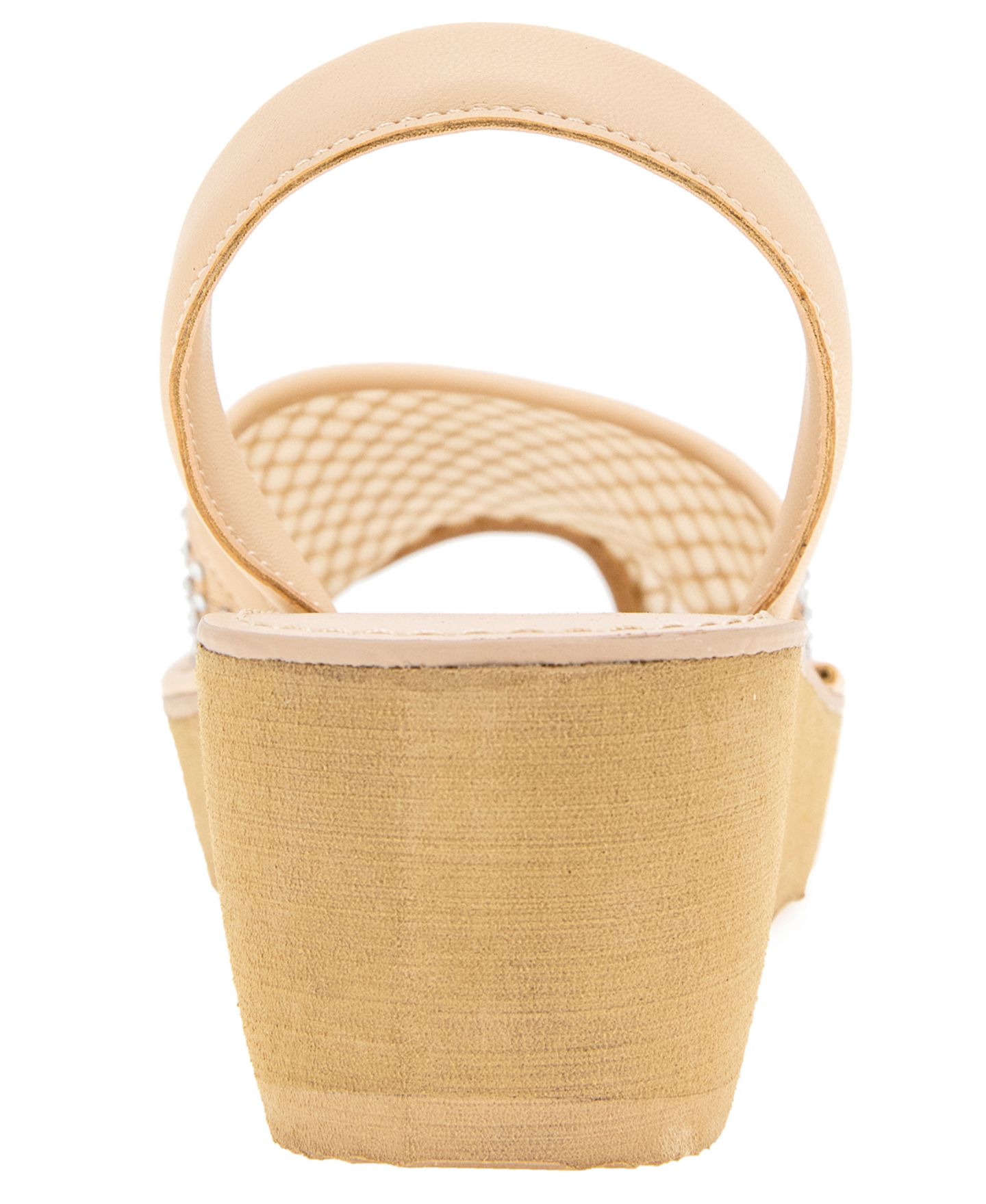 Женские сандалии Kenneth Cole Reaction Fine Glass Mesh Wedge, цвет: Миндальный сетчатый — фото 3
