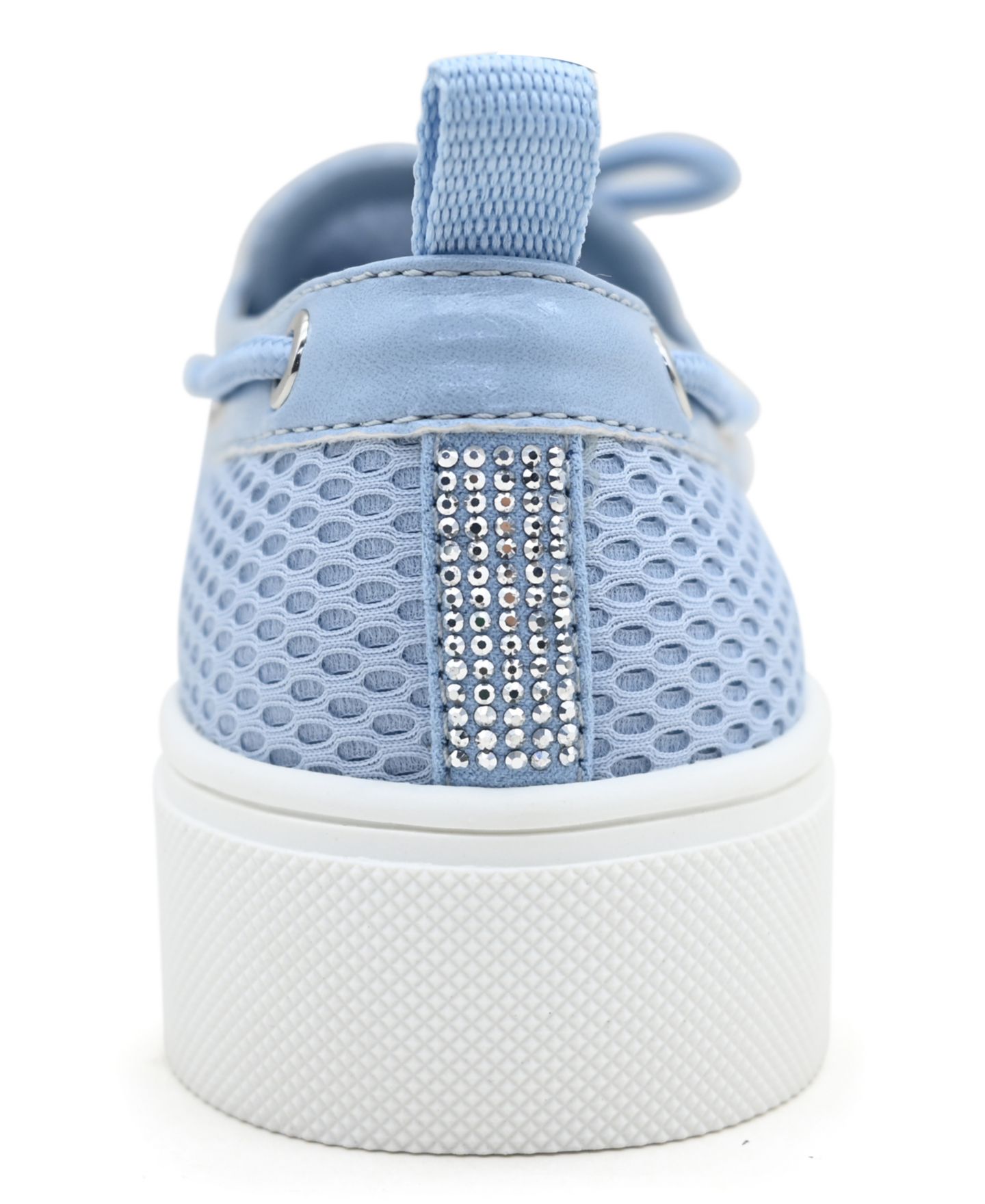 Женские туфли Kenneth Cole Reaction Zelda Almond Toe Boat, цвет: Синий сетчатый — фото 3