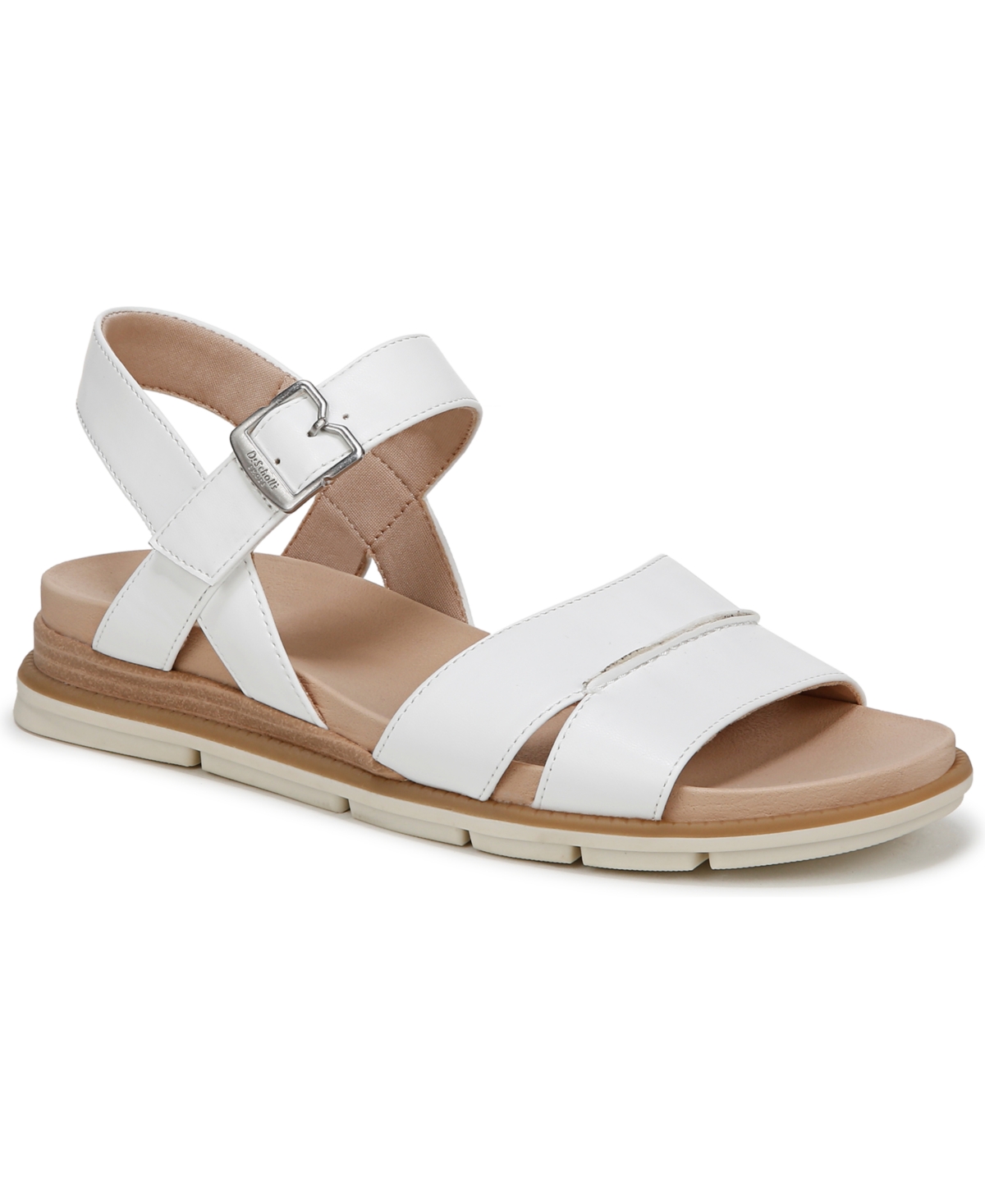 DR. SCHOLL'S WOMEN'S TIMELESS FUN OPEN ROUND TOE STRAPPY SANDALS 