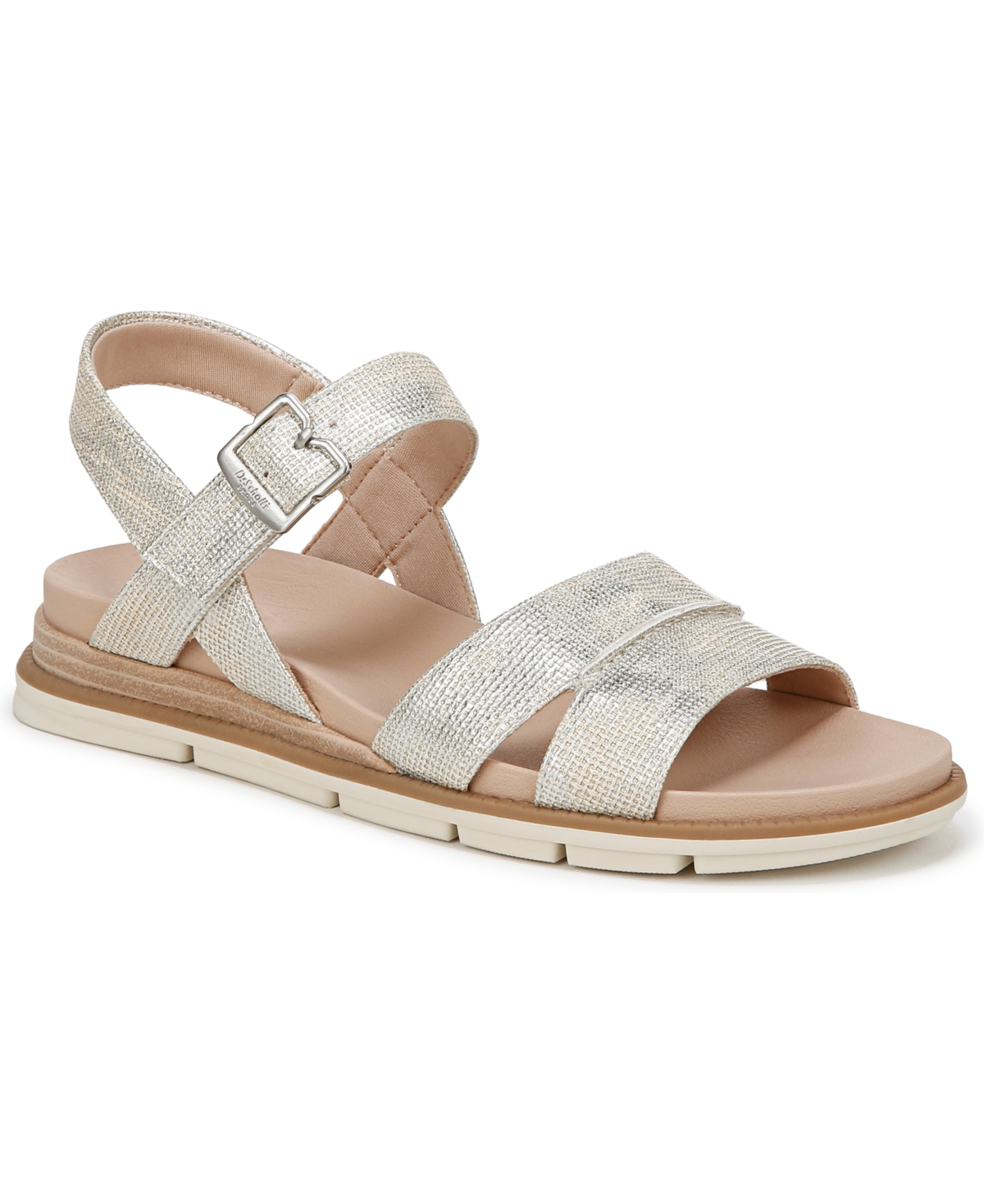 DR. SCHOLL'S WOMEN'S TIMELESS FUN OPEN ROUND TOE STRAPPY SANDALS 