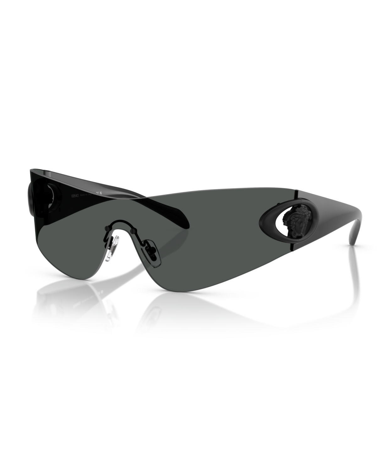 Versace Men's Large Sunglasses, Ve2280 In Dark Grey