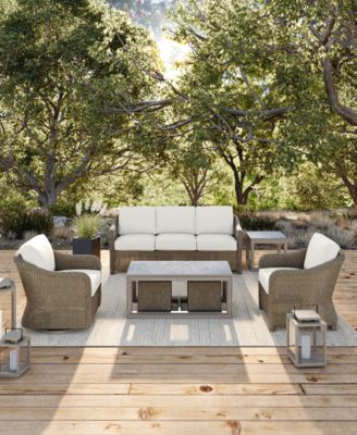 Agio Sonetta Outdoor Seating Collection In Light Beige