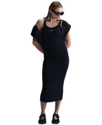 NIKE★ボディスキミングリブニットドレスChill Knit Tank Dress Nike Sportswear Women's Chill Knit Tight Mini-Rib Tank Dress
