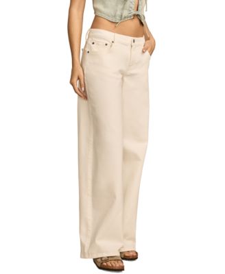 Women's Mid-Rise Wide Leg Jeans