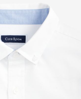 Men's Short Sleeve Button-Down Oxford Shirt, Created for Macy's