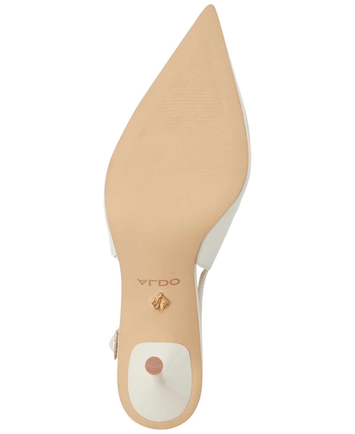Shop Aldo Women's Seralina Pointed-toe Slingback Pumps In Light Beige Patent