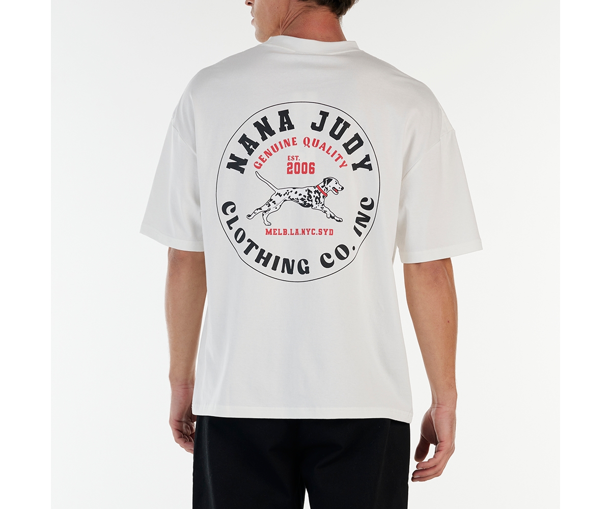 Men's Bellaire 235 gsm Tee - Off white