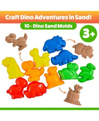 Dinosaur Sand Molds Beach Toys for Kids- 23pk