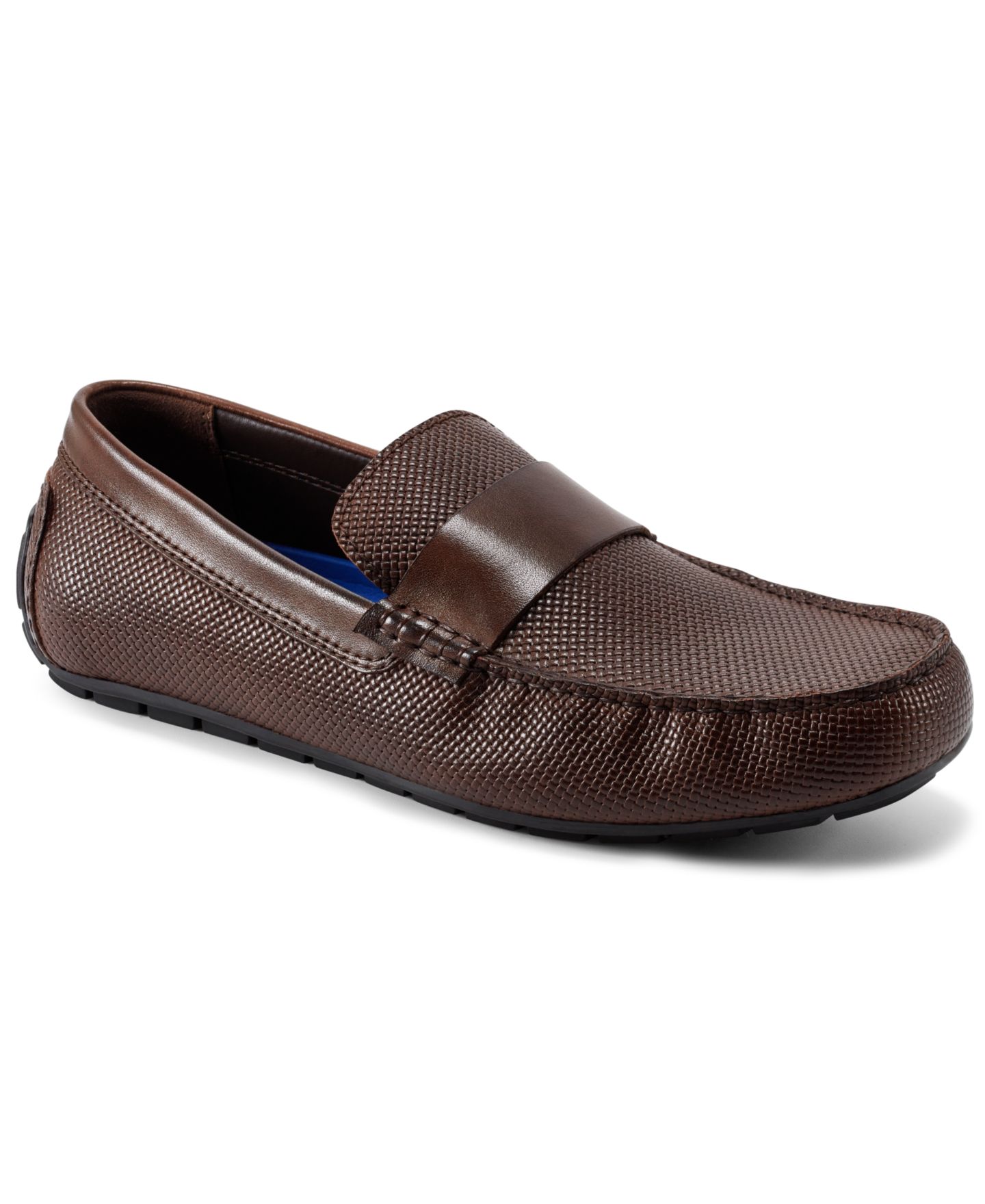 Мужские туфли Rockport Tayo Slip On Casual Flat, цвет: Тёмный коричневый — фото 1